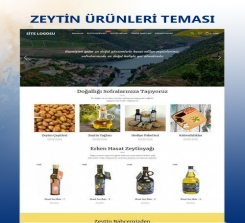 Zeytin Ürünleri Teması